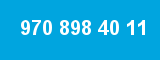 970 898 40 11